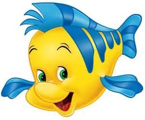 What is the name of the Tropical Fish  in the 'Little Mermaid?'