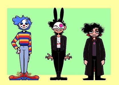 Do you follow my acc (@clown.vinny) on Instagram? Do you know these characters?