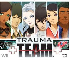 Which playable character from the game Trauma Team is forced to work with a robot? (Hint: They are the diagnostician)
