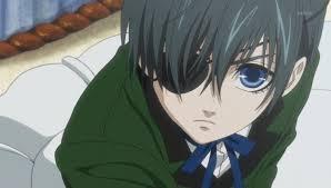 Me: Alright! So, what Ciel: *throws a dart at me* Me: OWW Ciel:... Me: owch....that wasn't nice!