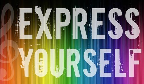 How do you express yourself?