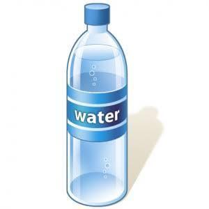 say you have baught plastic bottled water. Is the use by date for the actual water?
