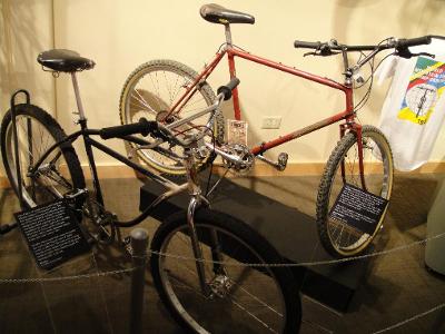 What company made the world's first commercially available mountain bike?