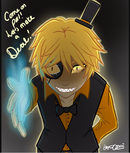Bill Cipher: So for my question what is your opinion of me being a dream demon and all? Purple guy: *eats toast* Me:☺