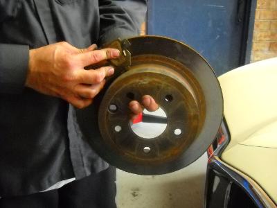 When should you check the brake pads on your truck?