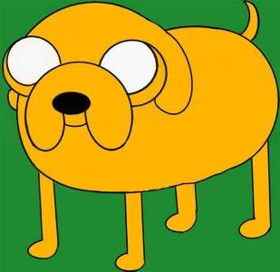 What shape is Jake the Dog's magical powers take?