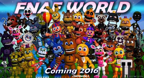 What do you think of fnaf world?