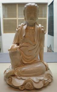 Which of the following is an example of a foundational Buddhist text?