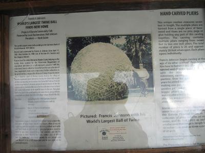 How long did it take to create the largest ball of twine?