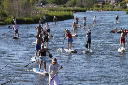 What is the main piece of equipment needed for paddleboarding?