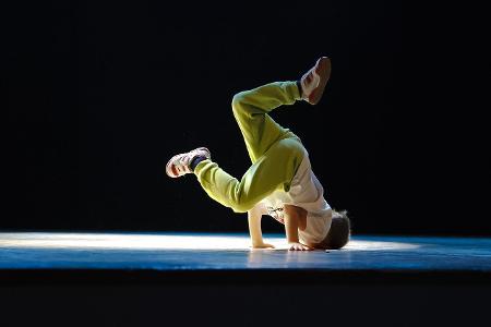 Which dance style heavily influenced breakdancing?