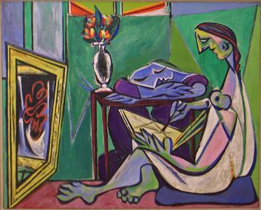What was the name of Picasso's first wife and artistic muse?