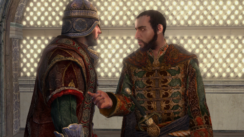 The head of the Byzantine Templars and Ezio's last target is .....