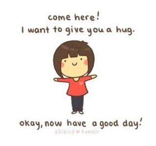 Can I have a hug?