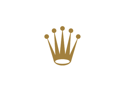 Which popular watch brand has a logo with a crown?