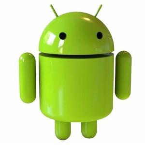 What is the mascot of the Android operating system?