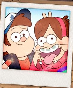 What are the names of the Pines twins?