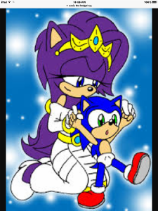 Sonic: fav color? Me: wow dude really Sonic : well ya