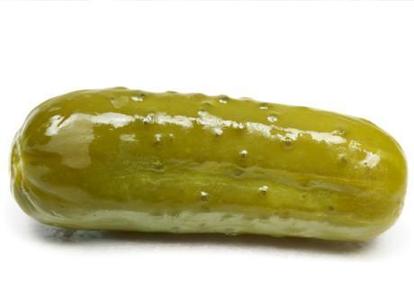 When you look at this pickle, what do you think?