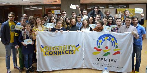 The Youth of European Nationalities was founded in 1984. by 11 youth organizations. Where YEN was formed?