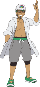Then your Pokemon gets healed by professor kuikui what do you do next?