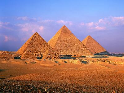 Which river is famous for the Great Pyramids?