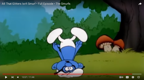 Would you beat up a smurf if they don't listen to him?