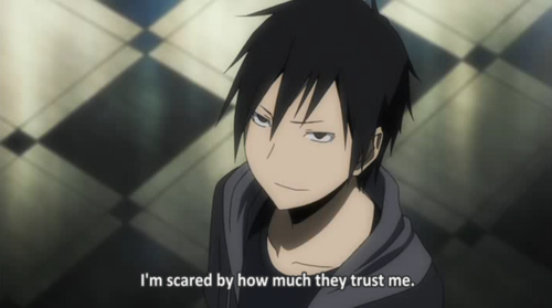 Whats this guys name?[HINT:from my all time favorite anime Durarara]