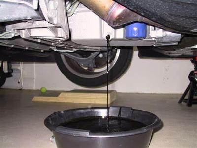 When changing a car’s oil, what part of the car needs to be replaced?
