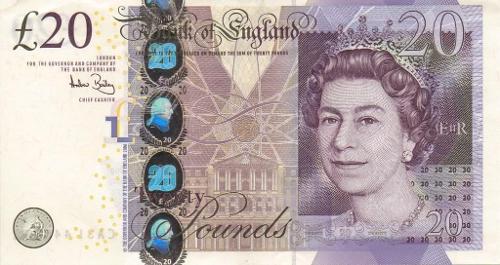 'O' you found a 20 pound note! will you pick it up?