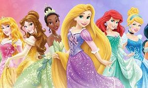 "Modern" princesses (Tiana, Rapunzel, Merida)