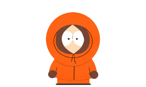 Kenny McCormick from South Park