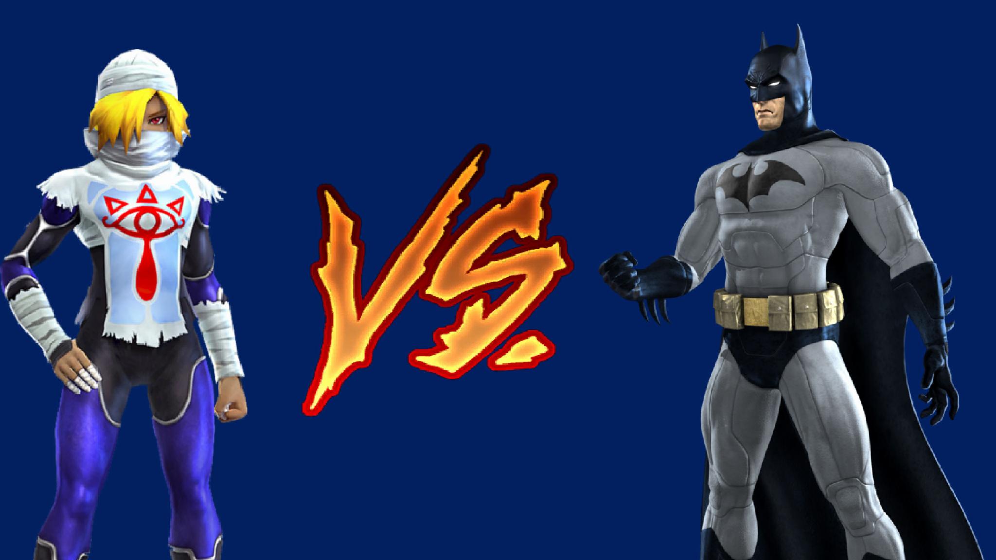 Sheik/Zelda VS Batman