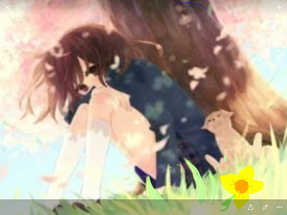 Sensual daddy long hair anime