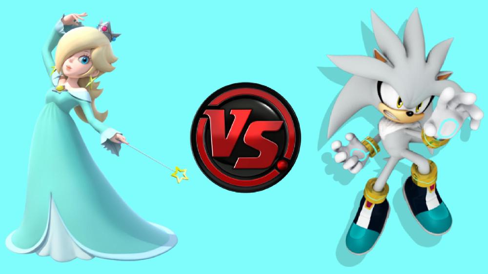 Rosalina vs Silver the Hedgehog