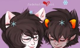 Finding Warmth in the Cold <Homestuck and jadekat>