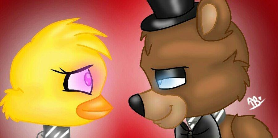 Freddy x Chica Part 1: The new couple.