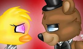 Freddy x Chica Part 1: The new couple.