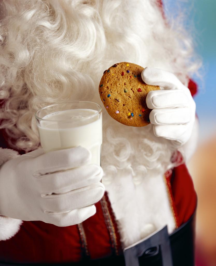 Cookies and milk! Cookies and milk!
