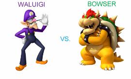 Waluigi vs. Bowser