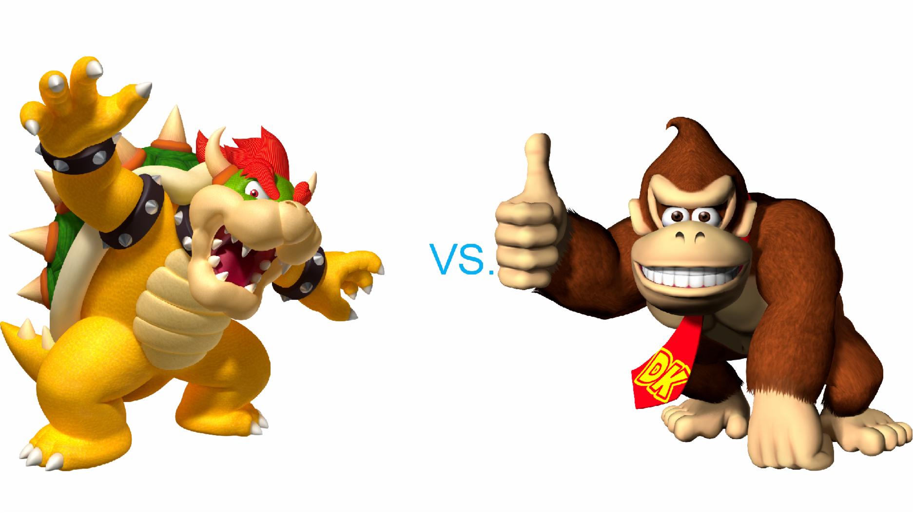 Bowser VS. Donkey Kong Bowser VS. Donkey Kong