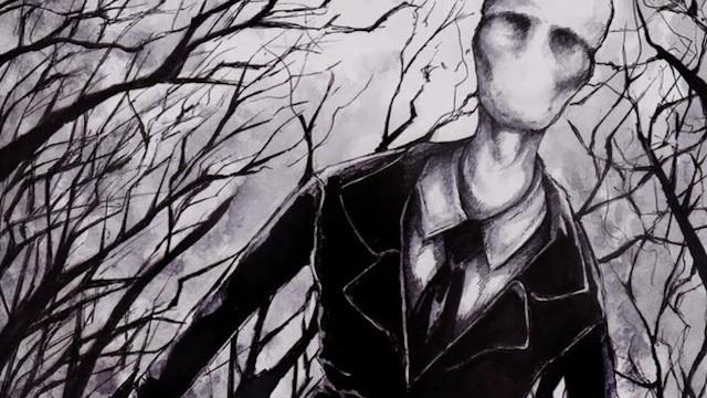 Slender was he~