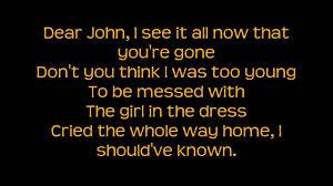 Dear John