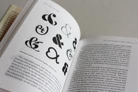Strange symbols appear in the book