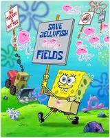 Free Time = Protesting Sponge Rights!
