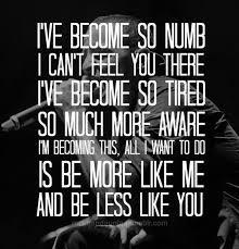 Numb by Linkin Park Numb by Linkin Park