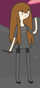 The main character. (New characters i'm making for a slasher story.) (This took forever to make)