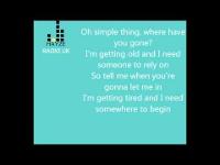 Lilly Allen - Somewhere only we know (Lyrics on screen)