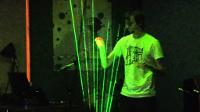 Tetris Theme on Laser Harp - Theremin Hero LIVE! Finale - Gamecity 5 Nottingham
