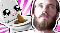 EATING TOILET CANDY!!